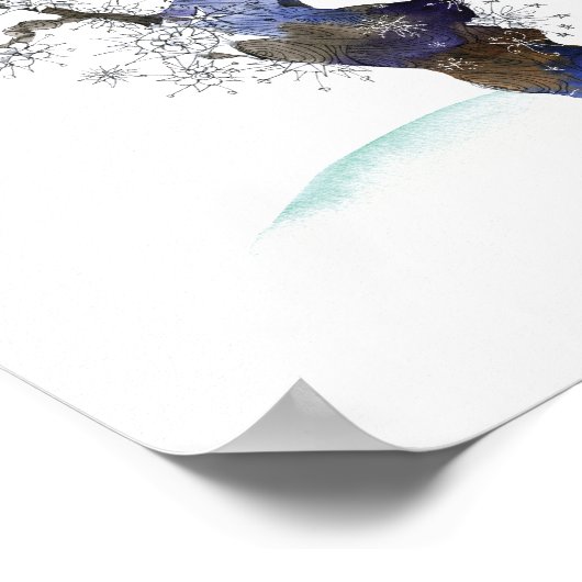 SNOWFLAKETREE POSTER (Ecke)