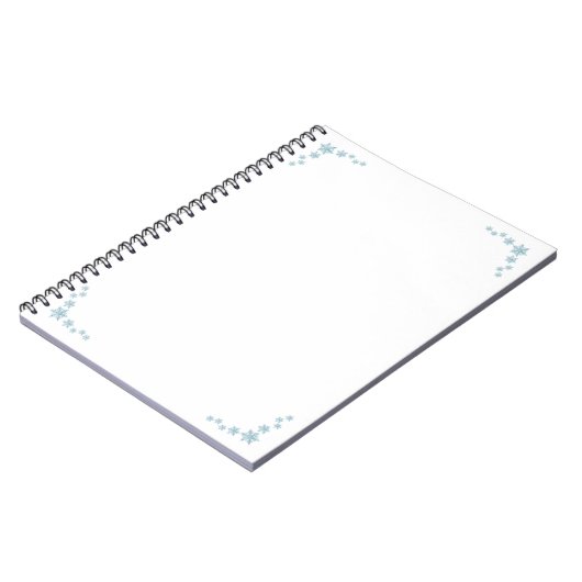 SnowflakNotebook Notizblock (Linke Seite)