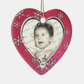 Snowflakrahmen Keramikornament (Rechts)