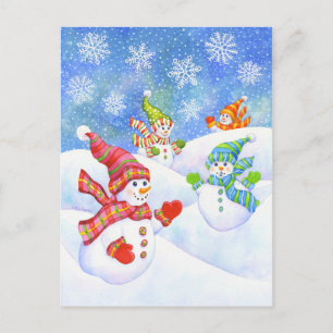 SnowGirls Postkarte