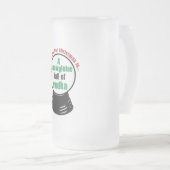 snowglobe mattglas bierglas (VorderseiteRechts)