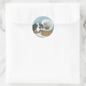 Snowglobe Sticker (Tasche)