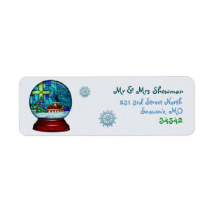Snowglobe Whimsey katholischer Urlaub