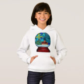 Snowglobe Whimsey Katholischer Urlaub Hoodie (Vorne ganz)