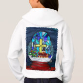 Snowglobe Whimsey Katholischer Urlaub Hoodie (Rückseite)