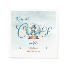 Snowglobe Winter Thema Kinderdusche