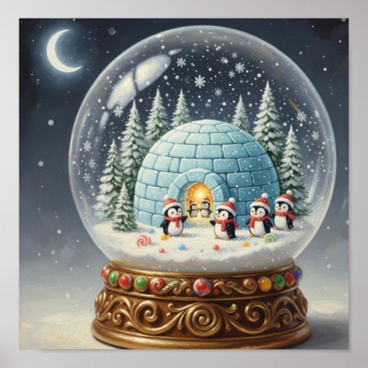 SnowGlobePenguins Poster (Vorne)