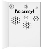 Snowguy "SNOWBODY VERVOLLKOMMNEN" es tut mir leid (Innen (Rechts))