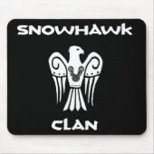 Snowhawk Clan mousepad! Mousepad (Vorne)