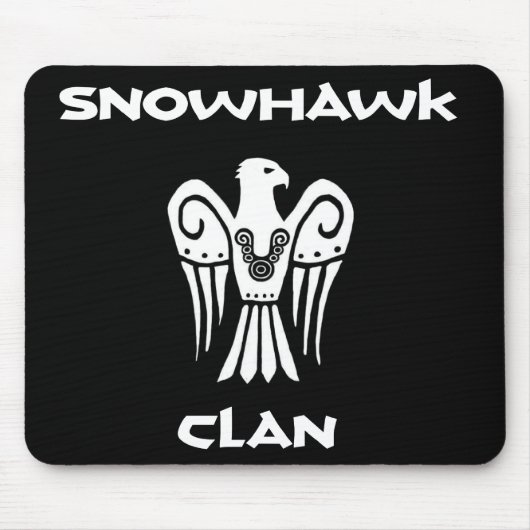 Snowhawk Clan mousepad! Mousepad (Vorne)