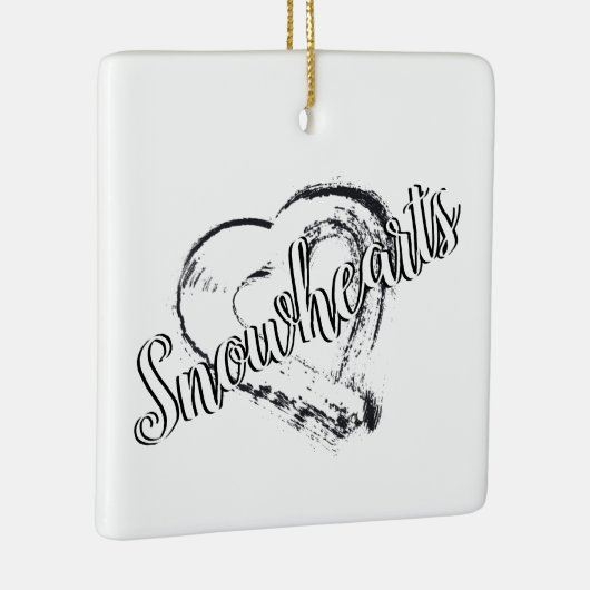 Snowheart Ornament Mondherzen (Rechts)