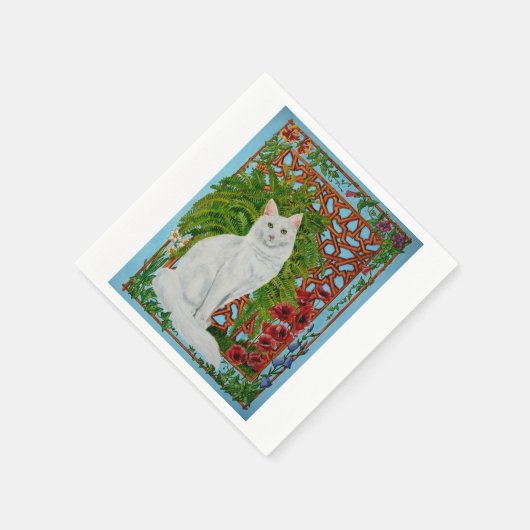 Snowi-Garten Serviette (Ecke)