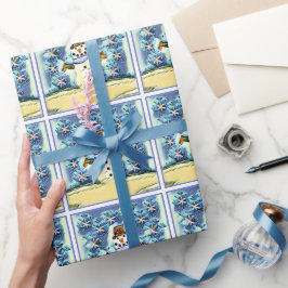 Snowie Snowman Geschenkpapier