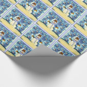 Snowie Snowman Geschenkpapier (Ecke)