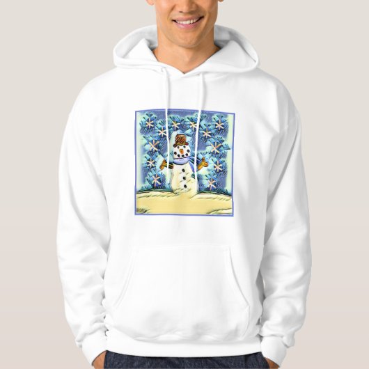 Snowie Snowman Hoodie (Vorderseite)