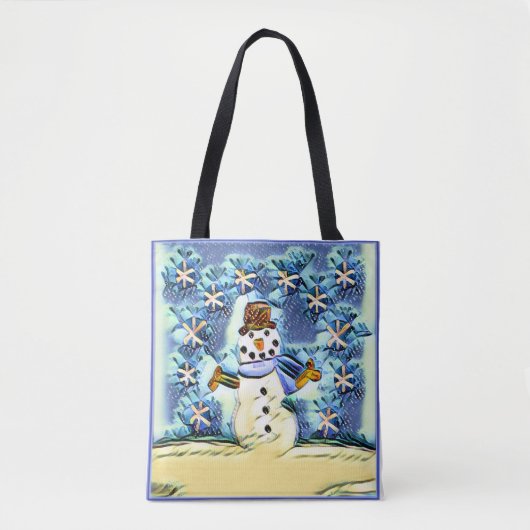 Snowie Snowman Tasche (Vorderseite)