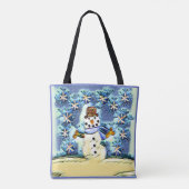 Snowie Snowman Tasche (Rückseite)