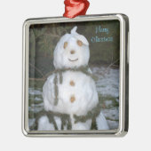 Snowlady Seashell Christmas Ornament Aus Metall (Links)