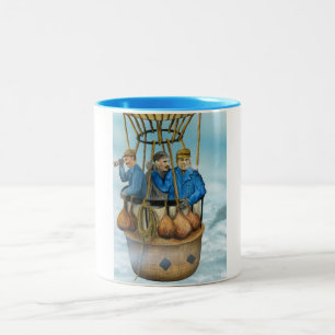 Snowland polare Balloonists-Tasse Zweifarbige Tasse