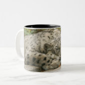 SnowLeopardM001 Zweifarbige Tasse (Vorderseite Links)