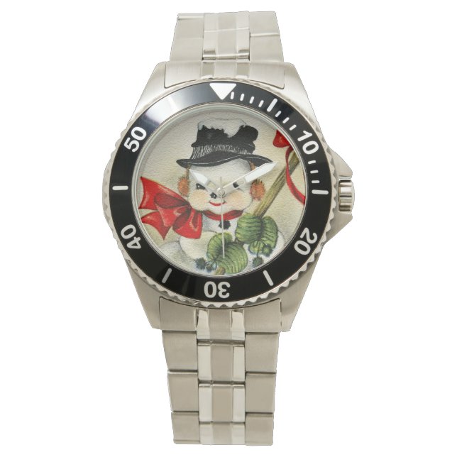 Snowman 004 armbanduhr (Vorderseite)