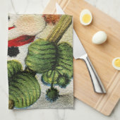 Snowman 004 geschirrtuch (Viertel Falte)