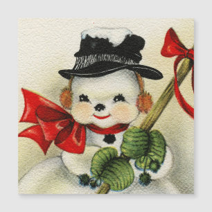 Snowman 004 magnetkarte