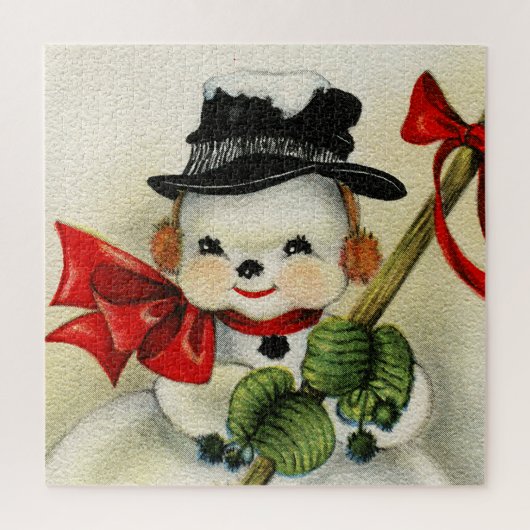 Snowman 004 puzzle (Vertikal)