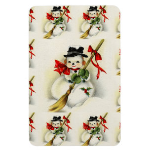 Snowman 009 magnet