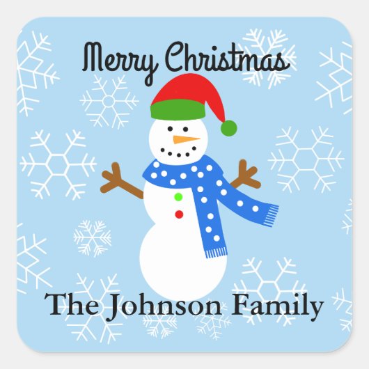 Snowman #1-2 Stickers (Vorderseite)