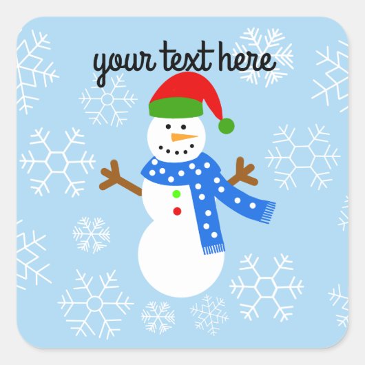 Snowman #1-4 Stickers (Vorderseite)
