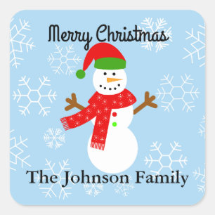 Snowman #2-2 Stickers