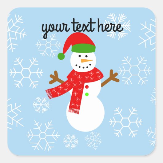 Snowman #2-4 Stickers (Vorderseite)