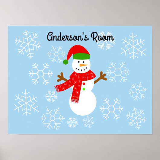 Snowman #2 Poster (Vorne)