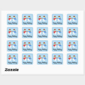 Snowman #3-2 Stickers (Blatt)