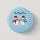 Snowman #3 Button (Vorderseite)