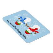Snowman #3 Magnet (Rechte Seite)