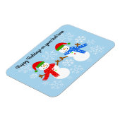 Snowman #3 Magnet (Linke Seite)