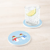 Snowman #3 Untersetzer (Seite)