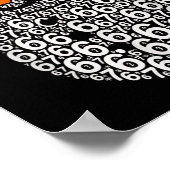 Snowman 67 Six Seven 6 7 Meme Christmas Funny Boy  Poster (Ecke)