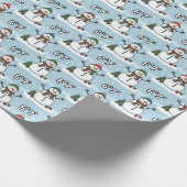 Snowman 6-7 Meme Christmas Geschenkpapier (Ecke)