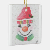 Snowman abstrakt keramikornament (Rechts)