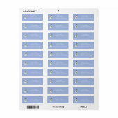 Snowman Address Label (Vorne)