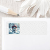 Snowman Address Labels (Insitu)