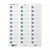 Snowman Address Labels (Vorne)
