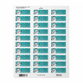 Snowman Address Labels (Vorne)