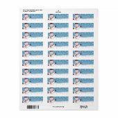 Snowman Address Labels (Vorne)