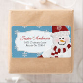 Snowman Address Labels (Insitu)