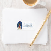 Snowman Address Labels Adressaufkleber (Insitu)