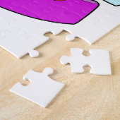 Snowman als Snowboarder mit Sonowboard.PNG Puzzle (Seite)